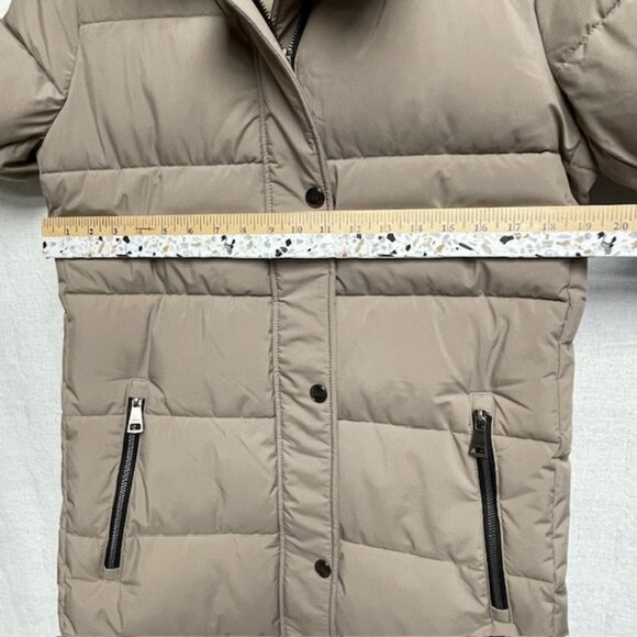 DKNY Tan Puffer Jacket - Picture 10 of 12